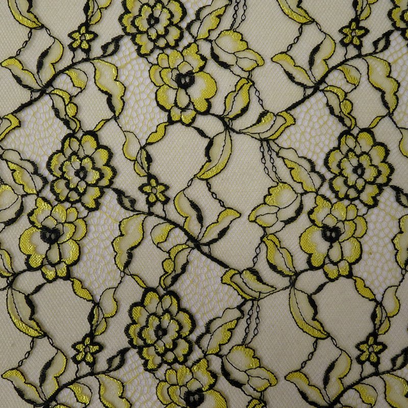 Lace Fabric Polyester Warp Knit for Women's Wear Wholesale Supplier 7